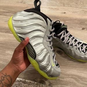 Nike Foamposite Silver Camo